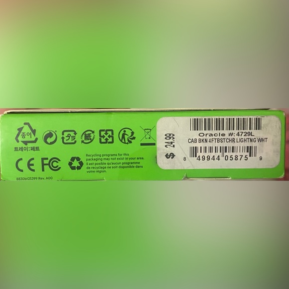 NIB - belkin DuraTek Plus Lightning to USB-A Cable & Strap for iPhone/iPad - Picture 4 of 4